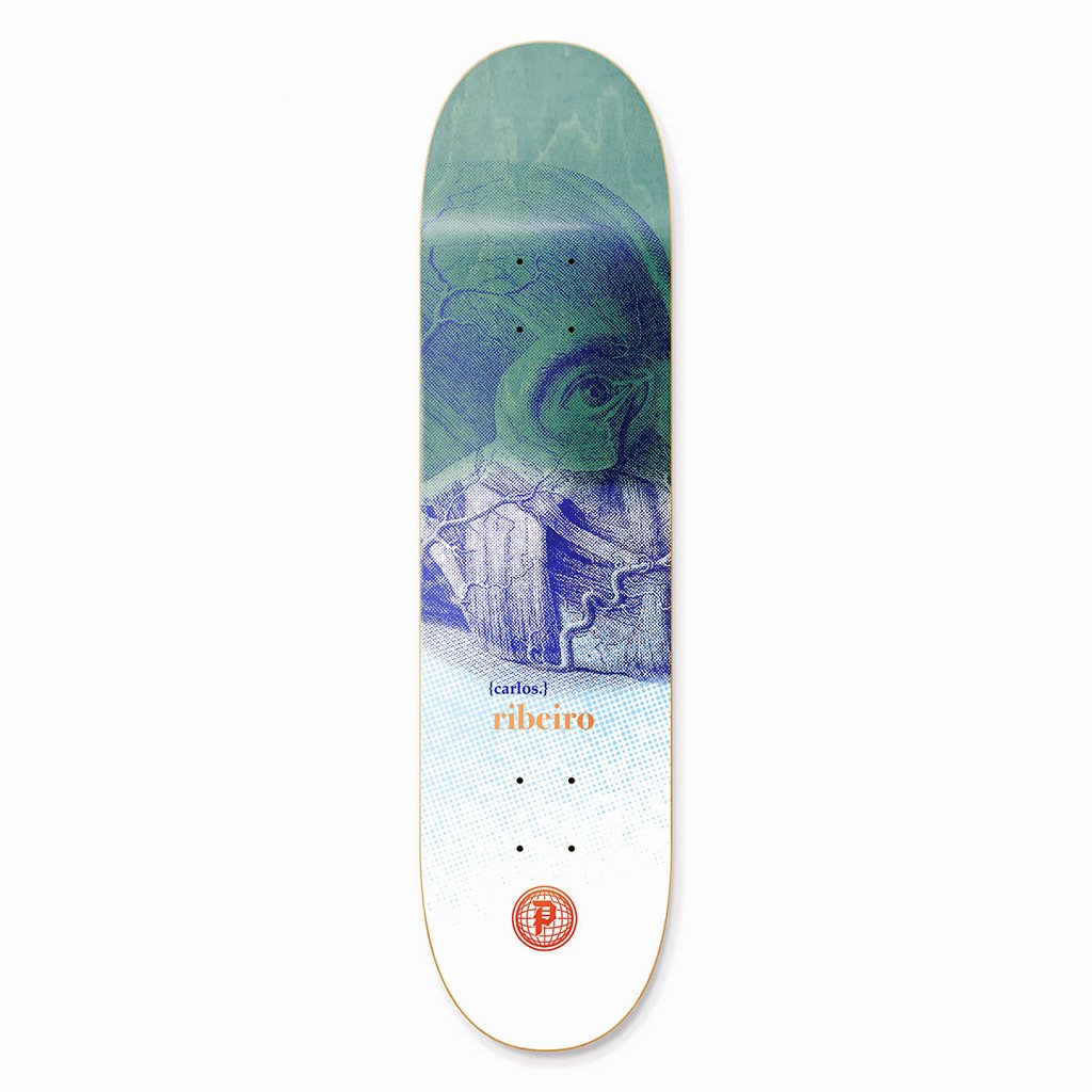 Primitive Skateboard Deck Ribeiro Evolve Green 8 38