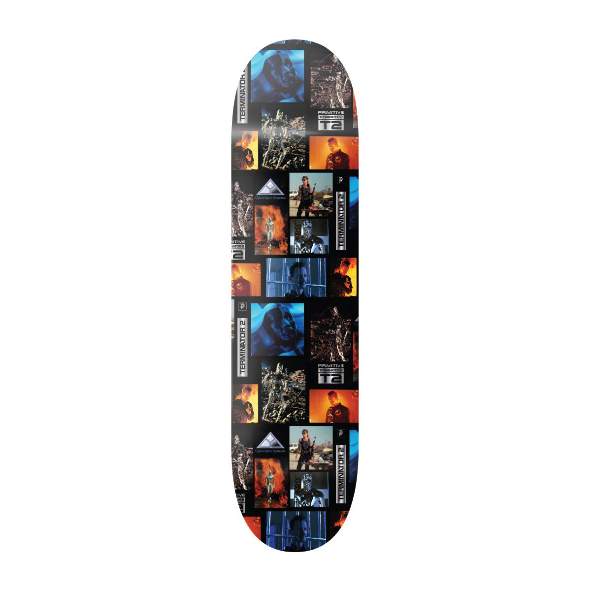Primitive Skateboard Deck Terminator T2 Fate 8.25"