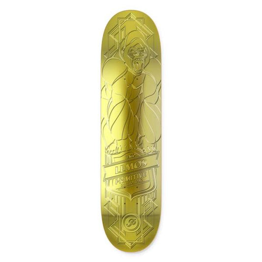 Primitive Skateboard Deck Tiago Lemos Gorilla Gold Foil 8.25"