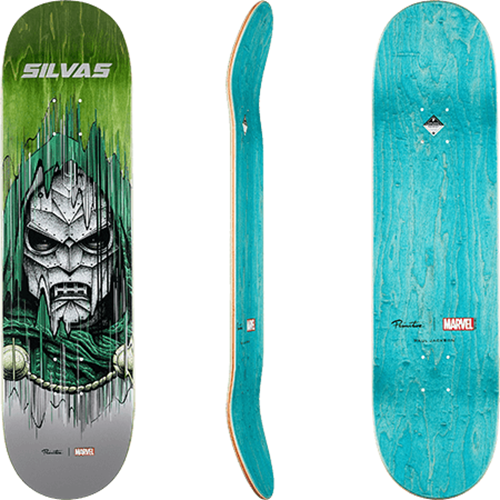 Primitive Skateboard Deck X Marvel Dr Doom Miles Silvas 8 25