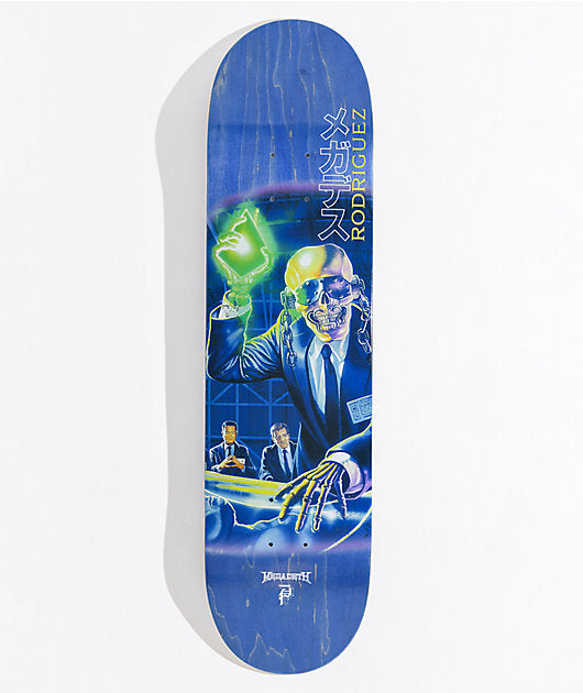Primitive Skateboard Deck X Megadeth P Rod Rust In Peace 8