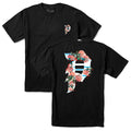 Primitive Skateboard Tee Dirty P Glitch Black Mens T Shirt