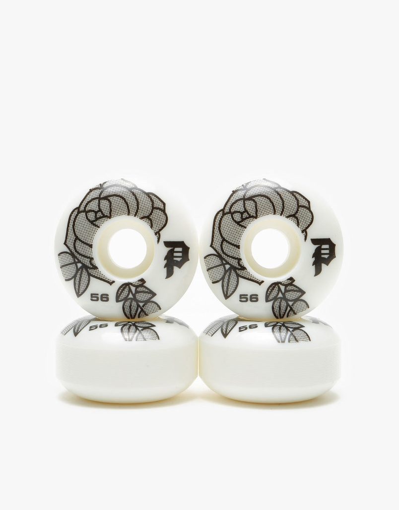Primitive Skateboard Wheels Rosa 56mm 101a