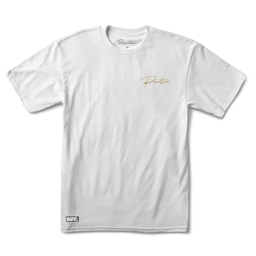 Primitive Tee Marvel Wolverine White Skateboard T Shirt