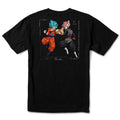 Primitive X Dragon Ball Z Tee Goku Versus Black Dbz Skateboard T Shirt