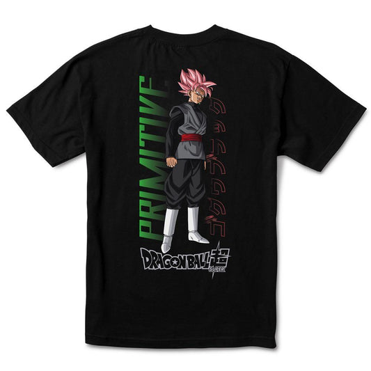 Primitive x Dragon Ball Z Tee SSR Goku Black DBZ Skateboard T-Shirt