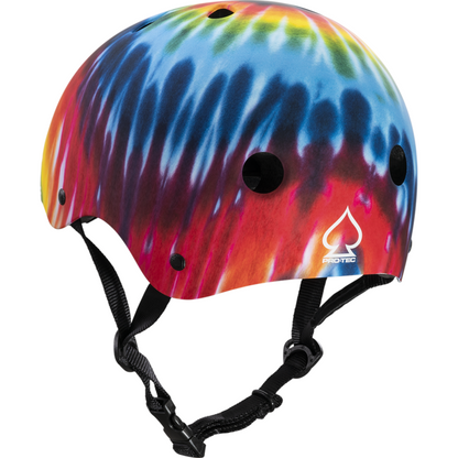 Pro-Tec Helmet Classic Certified Tie Dye Skateboard Safety Gear