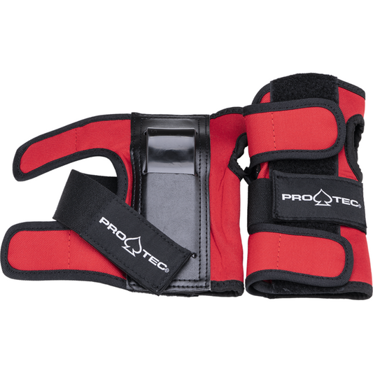 Pro-Tec Pads Street Wrist Guards RED/WHITE/BLACK Safety Skate Gear