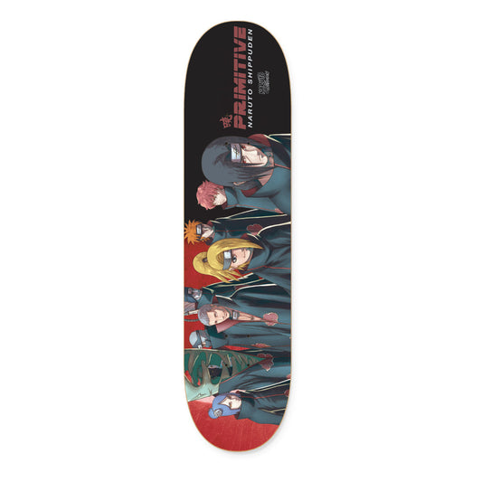 Primitive Skateboard Deck x Naruto Criminal Clan 8.38"