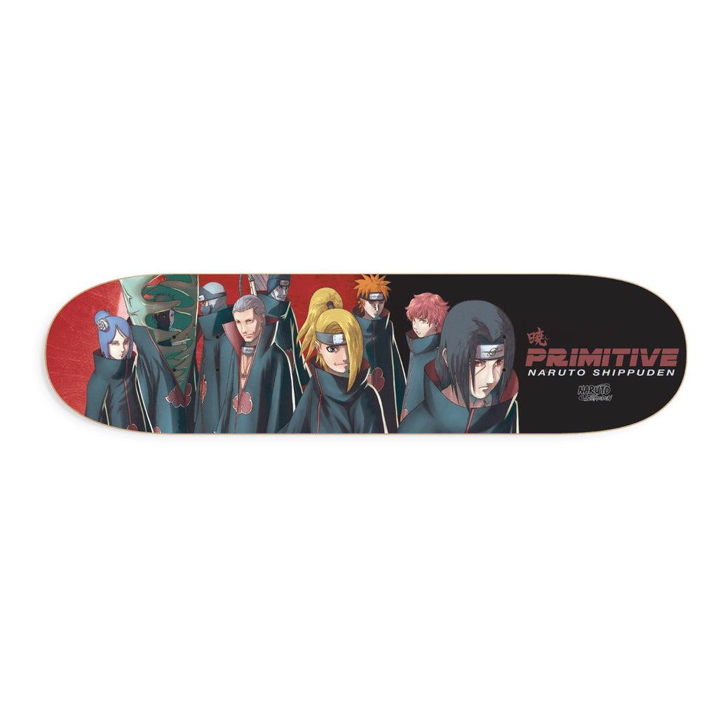 Primitive Skateboard Deck x Naruto Criminal Clan 8.38"