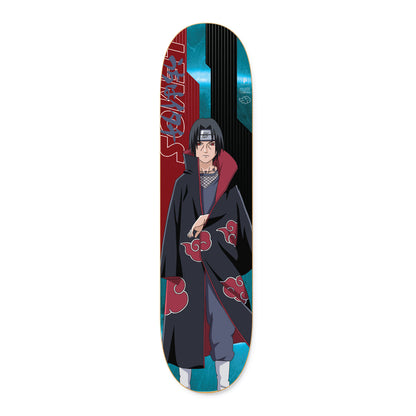 Primitive Skateboard Deck x Naruto Tiago Lemos Itachi Uchiha 8.125"