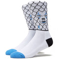 Psockadelic Socks Born Free White Crew Osfm Skateboard Sox