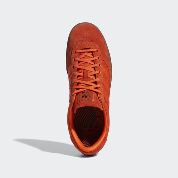 Adidas Shoes Lucas Puig Indoor Semi Impact Orange Gum Skateboard Sneakers