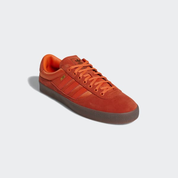 Adidas Shoes Lucas Puig Indoor Semi Impact Orange Gum Skateboard Sneakers