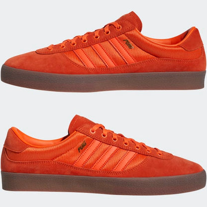 Adidas Shoes Lucas Puig Indoor Semi Impact Orange Gum Skateboard Sneakers