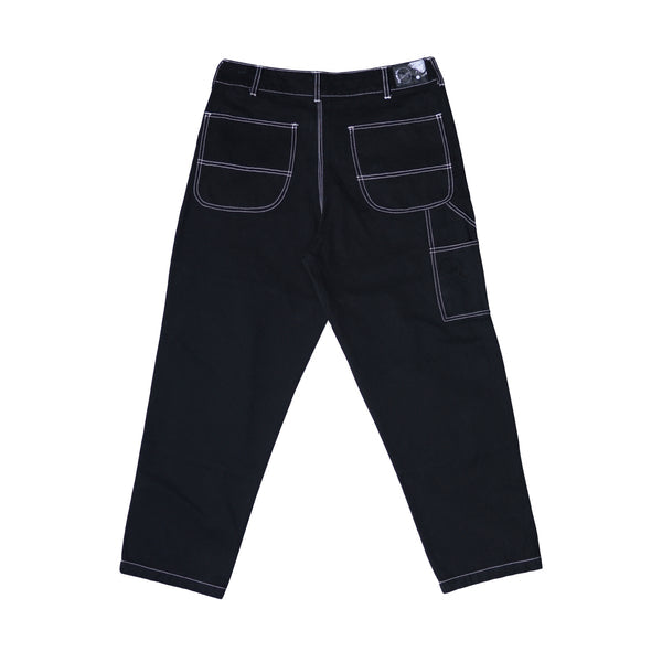 Quasi Pants Utility Black/White Skateboard Trousers