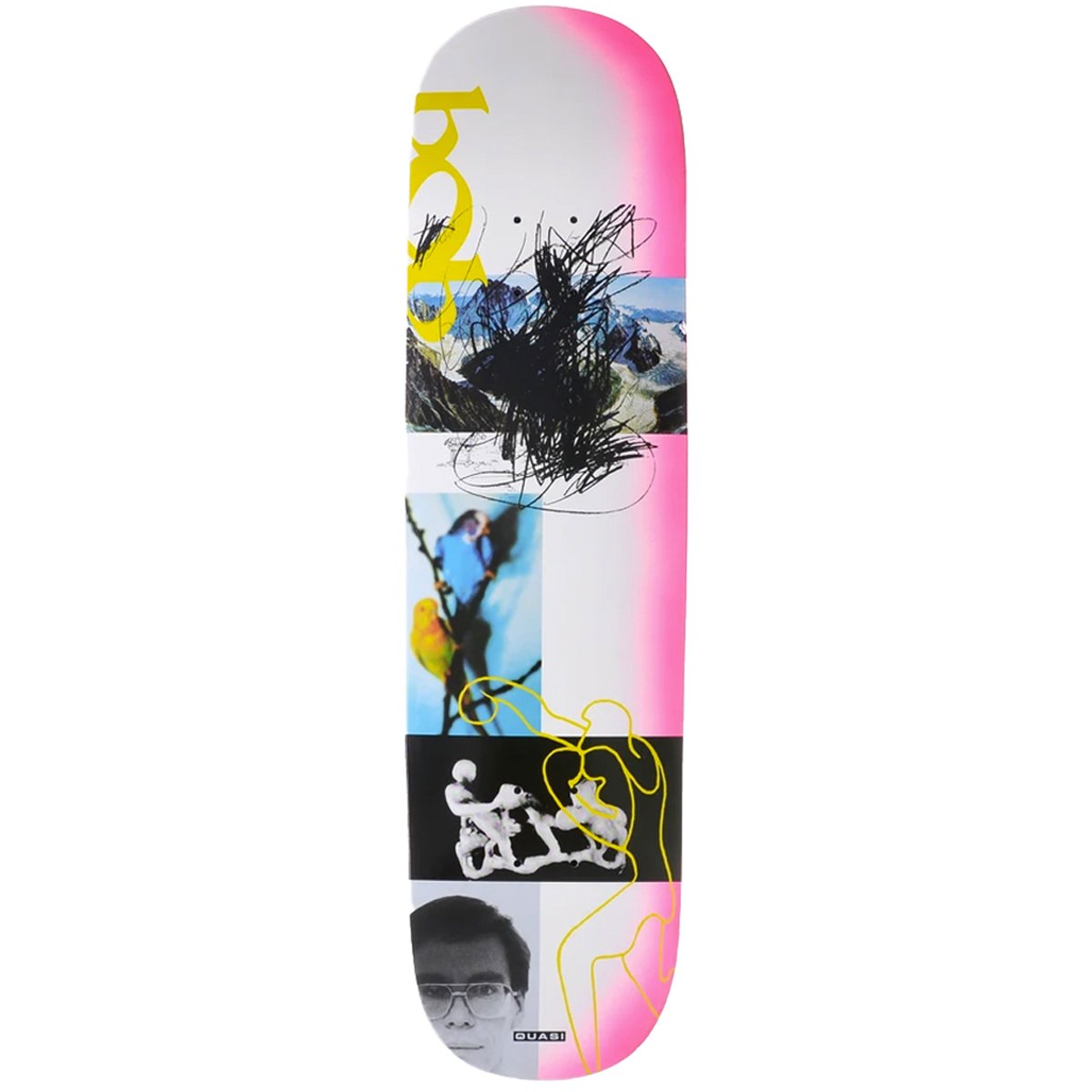 Quasi Skateboard Deck Debut De Keyzer 8 25