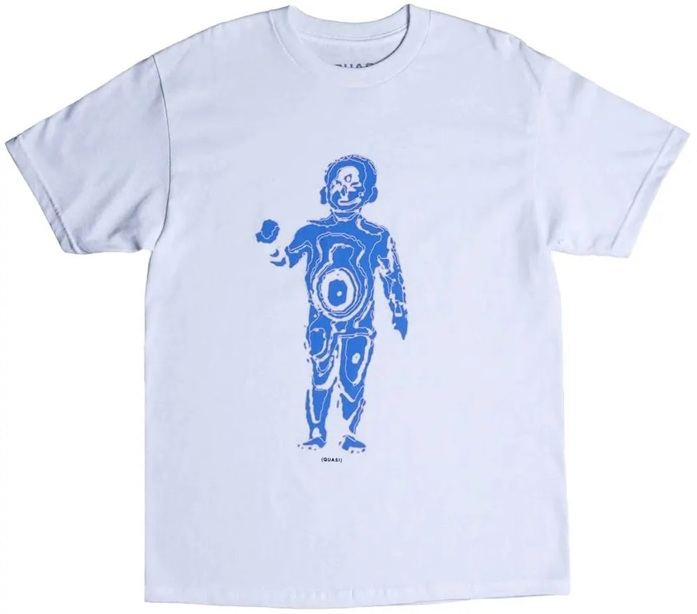 Quasi Tee Child White Skateboard T-Shirt