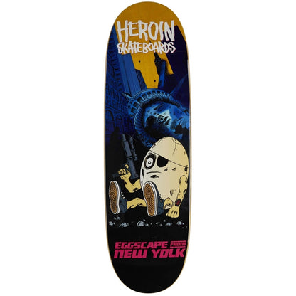 Heroin Skateboard Deck Eggscape From New Yolk Egg 9.4"