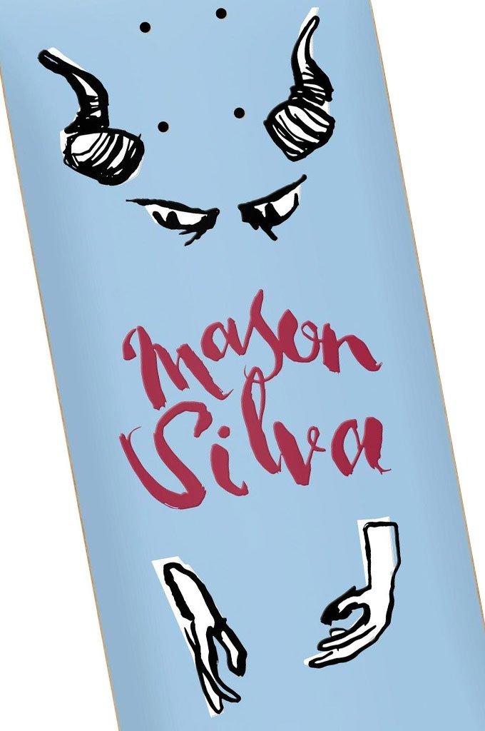 Real Skateboard Deck By Natas Mason 8.28"