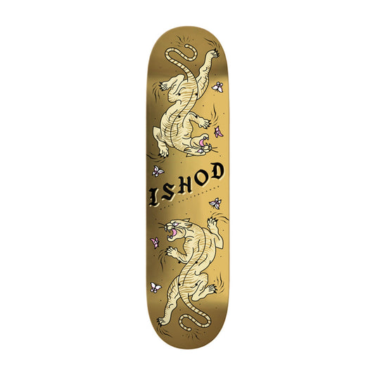 Real Skateboard Deck CAT SCRATCH ISHOD 8.25" Twin Tail
