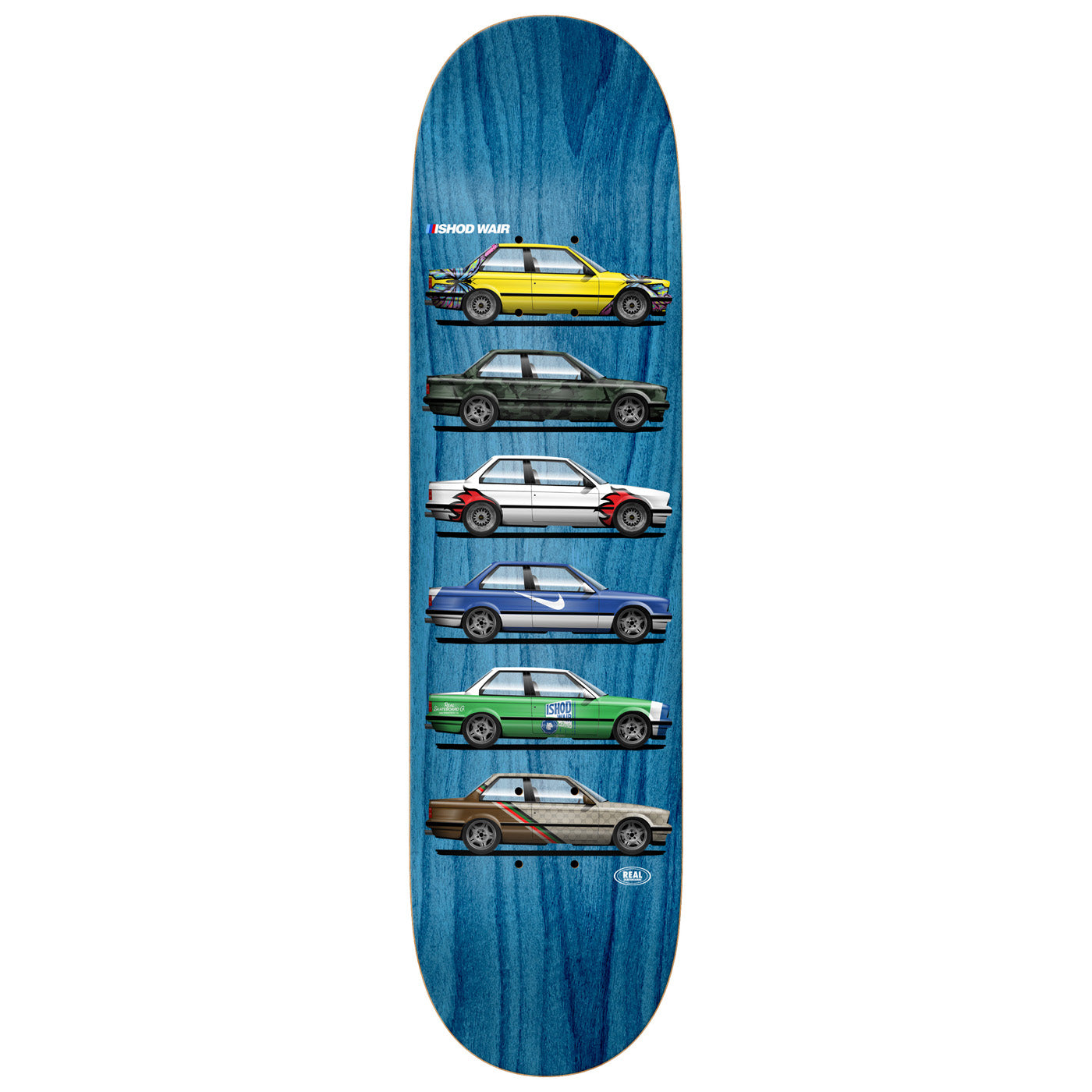 Real Skateboard Deck Customs Ishod TT 8.5" Twin Tail