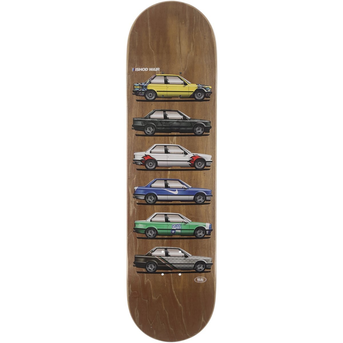 Real Skateboard Deck Customs Ishod TT 8.5" Twin Tail