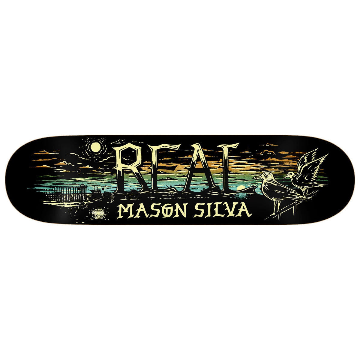 Real Skateboard Deck Dawn Patrol Mason 8 5