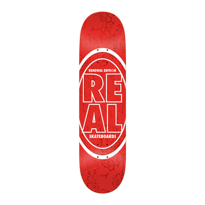 Real Skateboard Deck PP Floral Oval 8.06"