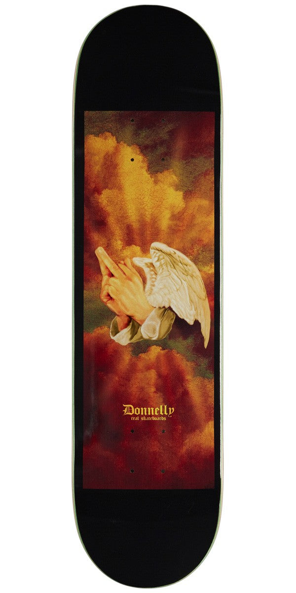 Real Skateboard Deck Praying Fingers Donnelly 8 06
