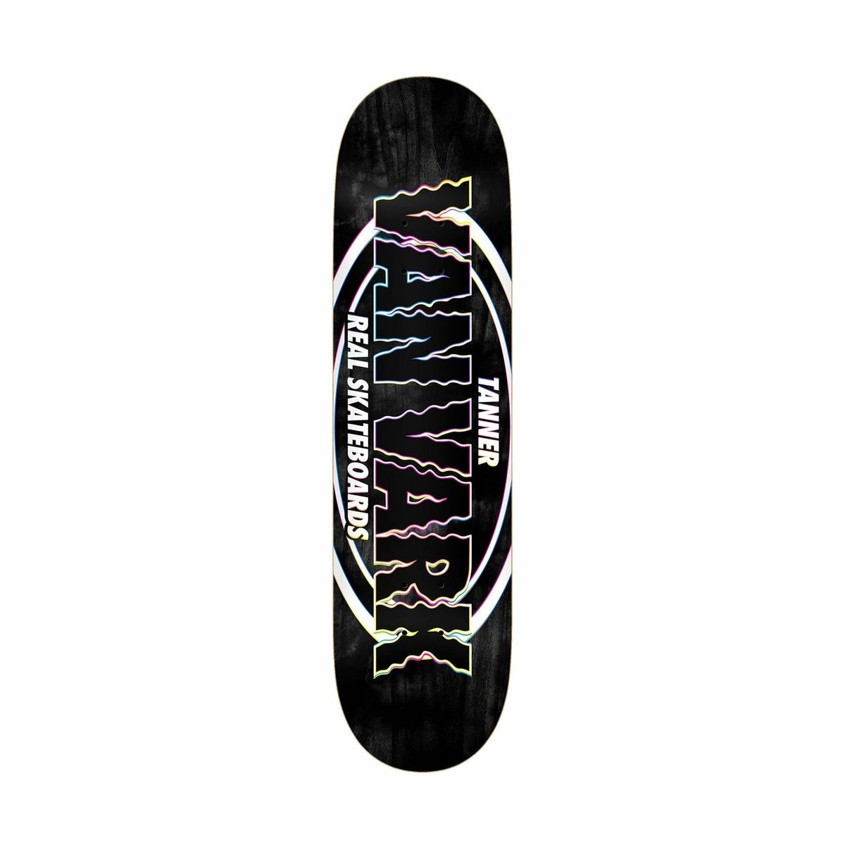 Real Skateboard Deck Tanner Van Vark Pro Oval 8 38