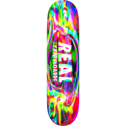 Real Skateboard Deck Team Psychoactive Dye Oval 8.25"