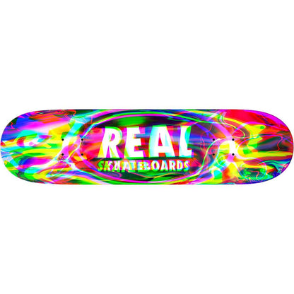 Real Skateboard Deck Team Psychoactive Dye Oval 8.25"