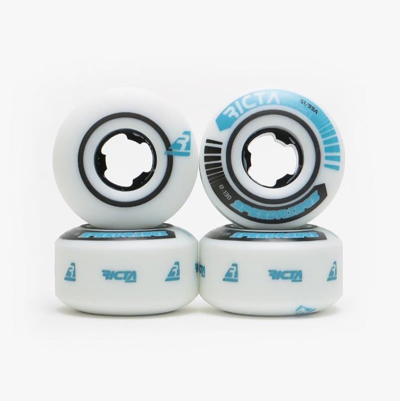 Ricta Skateboard Wheels 51Mm Speedrings Slim 99A