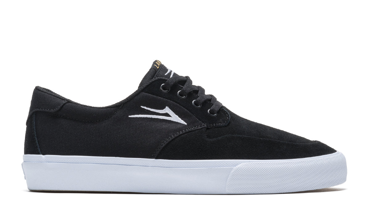 Lakai Shoes Riley Hawk 3 Black Suede USA SIZE Skateboard Sneakers