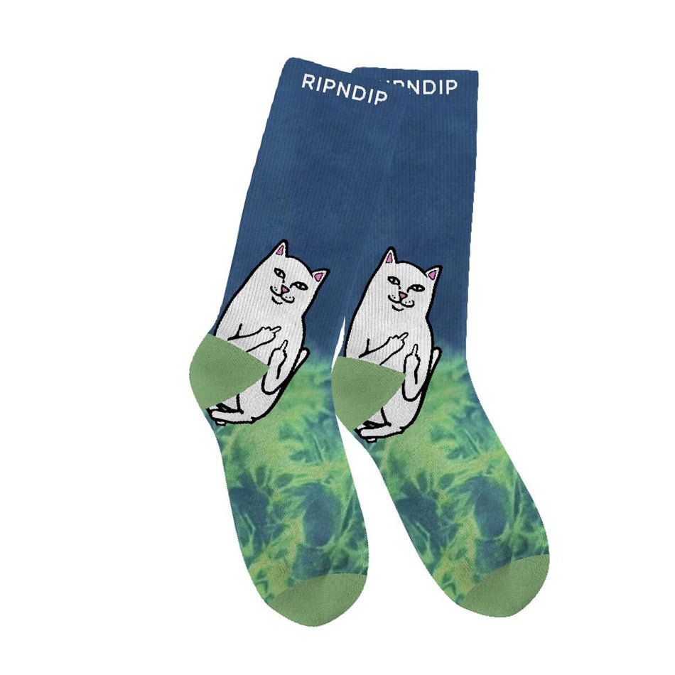 Ripndip Socks Lord Nermal Prisma Mutli Osfm Rip N Dip Skateboard Sox