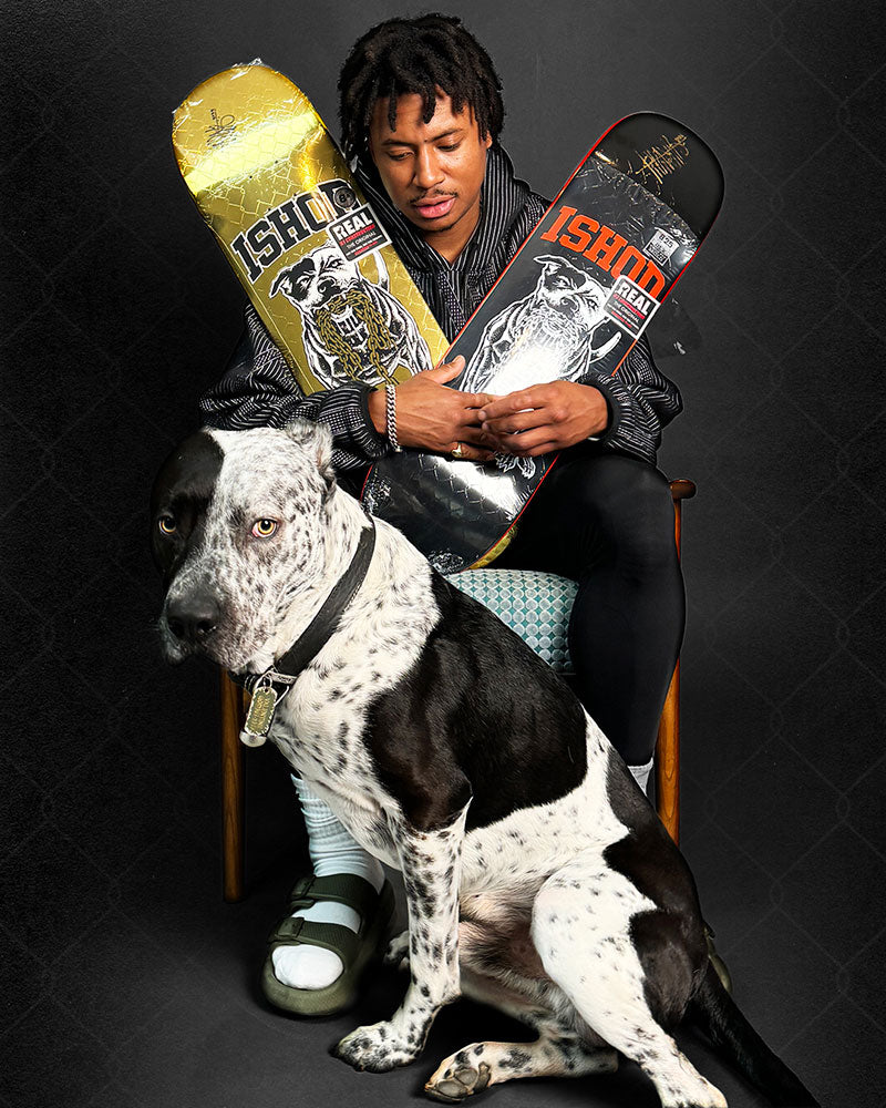 Real Skateboard Deck Ishod Wair SKATE SHOP DAY GOOD DOG 8.5" V2 SSD 2024