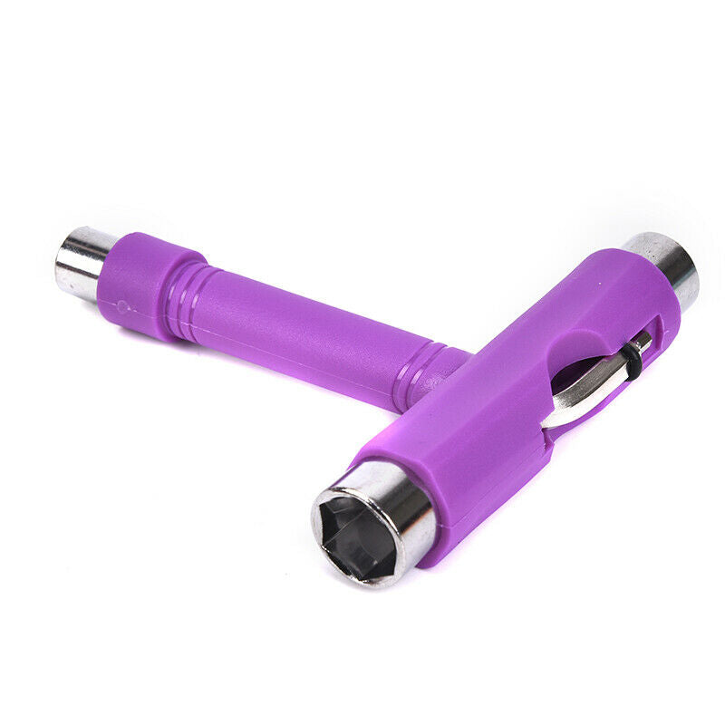 Dynamite Forever Skate Tool Purple All in 1 Multi-Function Skateboard T-Tool