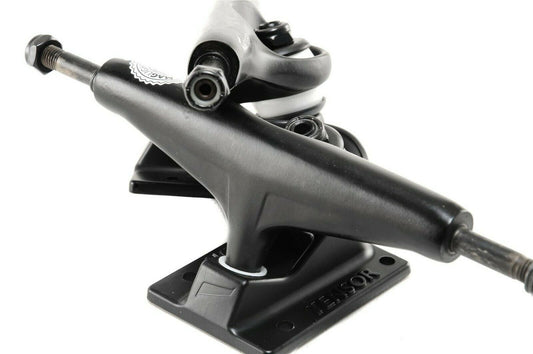 Tensor Skateboard Trucks Mag Light 5.75" Black Hollow Set 8.5" Axles
