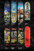Zero Skateboards X Iron Maiden 7 Deck Set Limited Edition