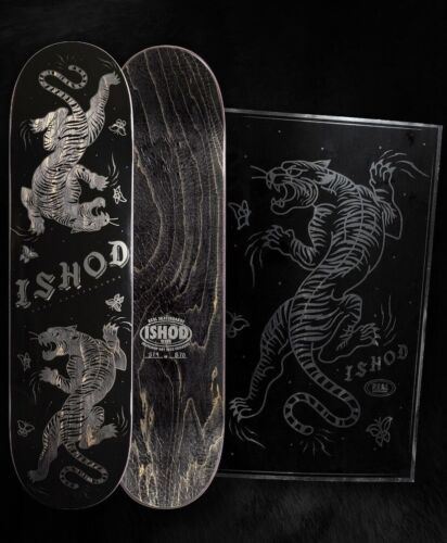 Real Skateboard Deck Ishod Wair Skate Shop Day Cat Scratch 8.38" Twin Tail SSD