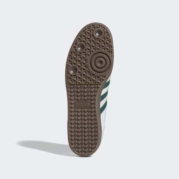 Adidas Shoes Samba Adv White Collegiate Green Us Skateboard Sneakers Originals
