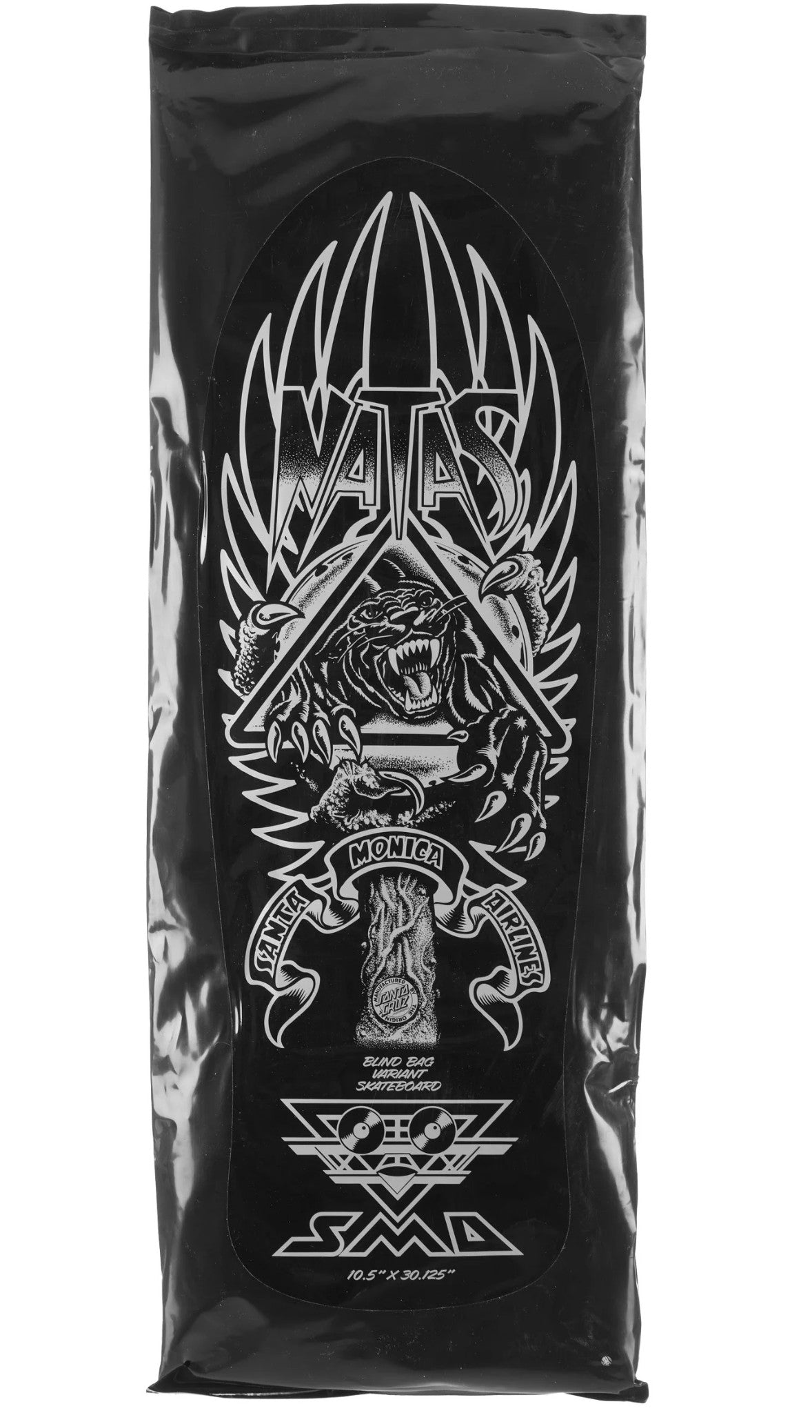 Santa Cruz Skateboards Natas Kaupas Panther SMA 10.5" Deck Reissue Blind Bag