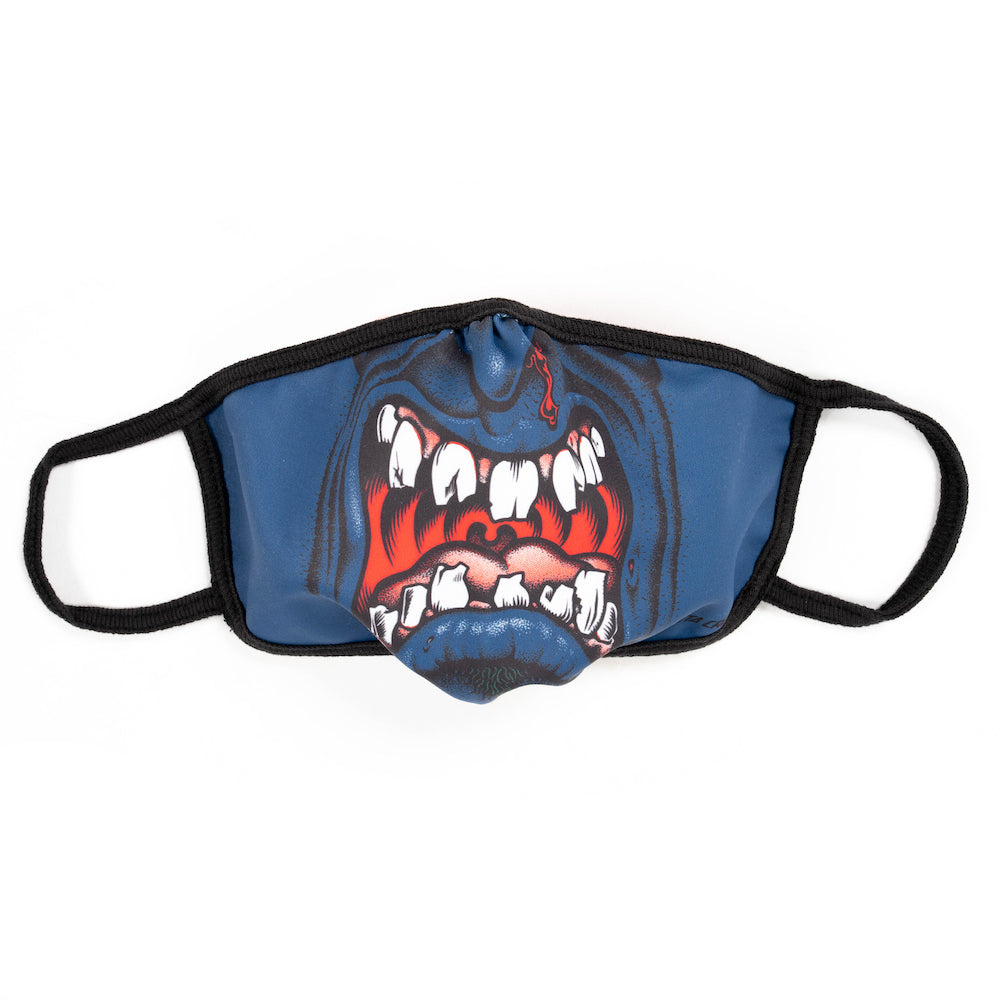 Santa Cruz Rob Face Mask Navy Skateboard Reusable Washable - Non-surgical
