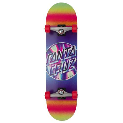 Santa Cruz Skateboard Complete Iridescent Dot Large 8.25" Pre-Assembled