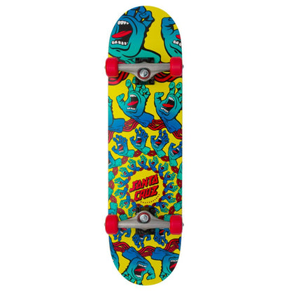 Santa Cruz Skateboard Complete Mandala Hand Large 8.25" Pre-Assembled