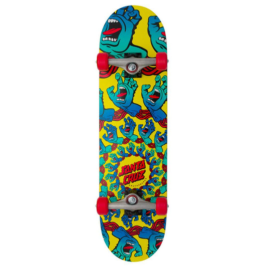 Santa Cruz Skateboard Complete Mandala Hand Large 8.25" Pre-Assembled