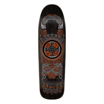 Santa Cruz Skateboard Deck Dressen Rose Crew 9.31" Black Stain Reissue