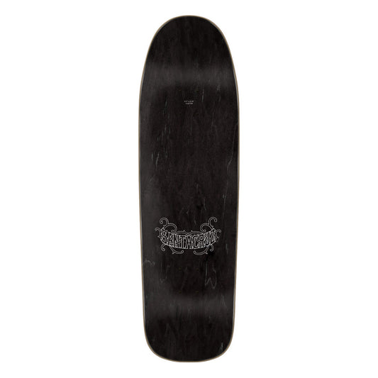 Santa Cruz Skateboard Deck Dressen Rose Crew One Shaped 9.3" Blue Reissue