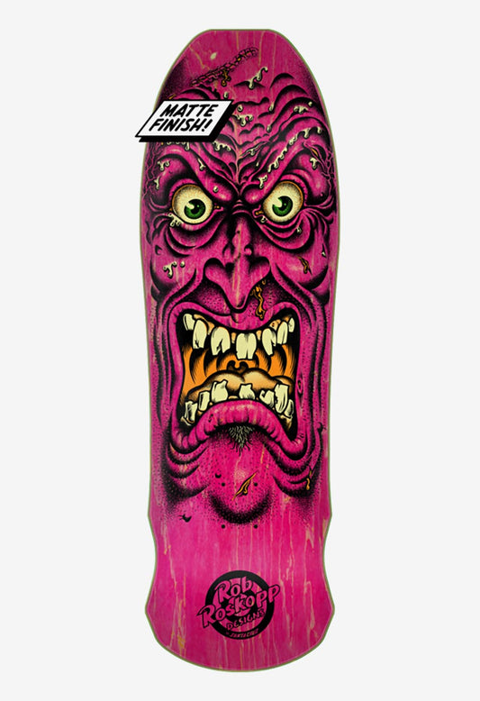 Santa Cruz Skateboards Deck Roskopp Face Matte Finish 9.5" Reissue
